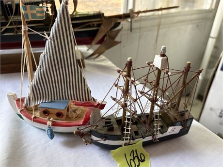 Small Wood Sail Boats