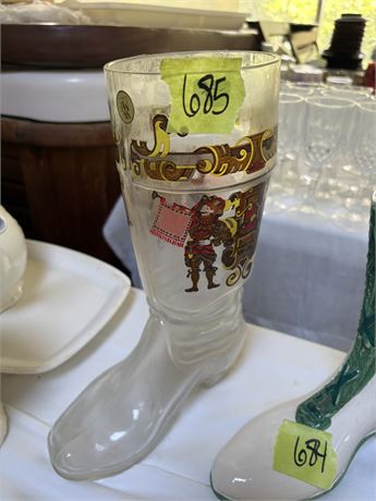 Vintage Germain Beer Boot