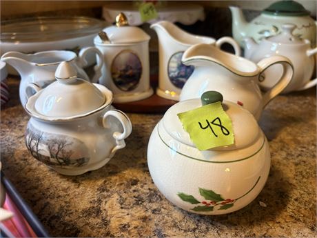 Tea Sets, Avon, Thomas Kinkade