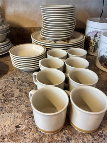 Dish Set, EkcoEterna Autumn Meadow