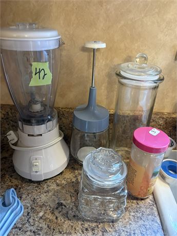 Blender, Chopper, Jars
