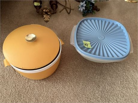 Vintage Sunfrost Therm-o-ware, Tupperware