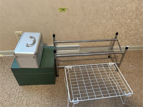 Storage Boxes, Shoe Rack