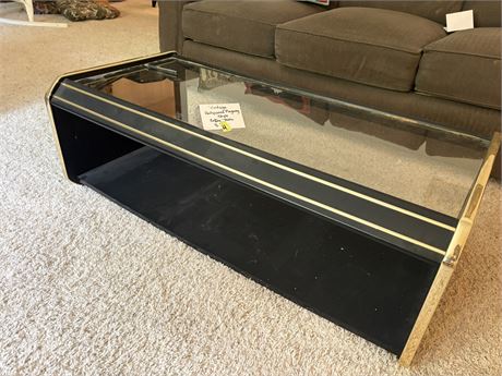 Vintage Hollywood Regency Style Coffee Table