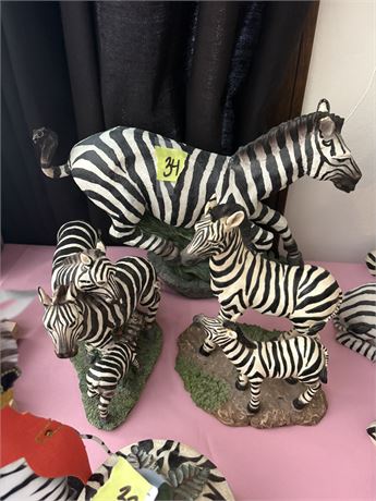 Zebras Figures (3)