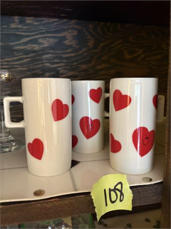 Heart Mugs