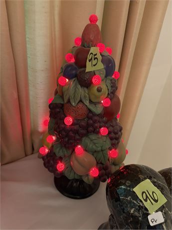 Vintage Lighted Tree