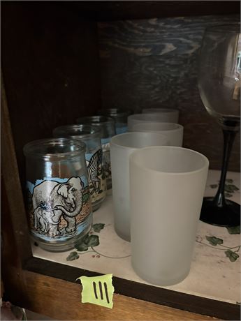 Glassware, Animals, Frosted