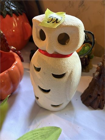 Owl Candle Holder