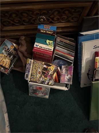 VHS, CDs