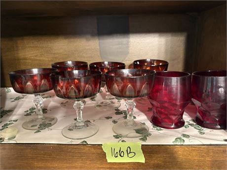 Red Glassware