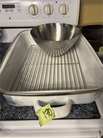 Large Baking Pan, Bowl