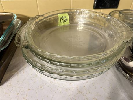 Glass Pie Dishes