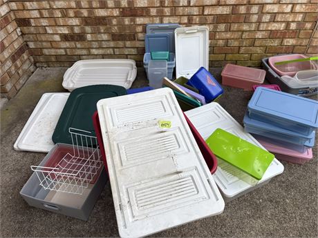 Storage Containers, Lids