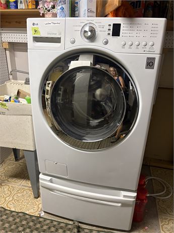 LG Washer with Pedestal