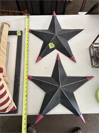 Metal Stars Decor