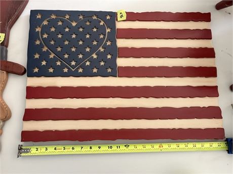 USA Flag Wall Decor