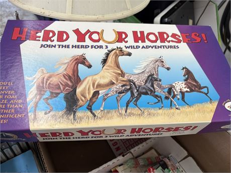 Horse Game, Toys, Blocks, Checkers