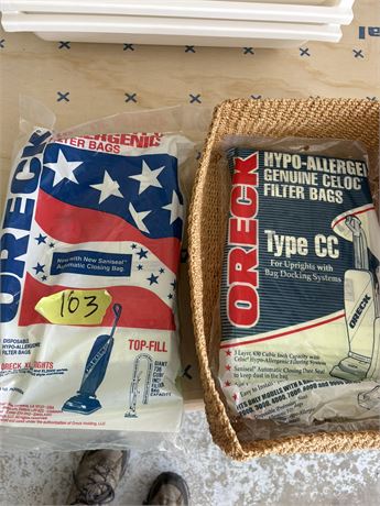 Oreck Bags