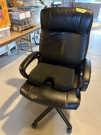 Office Chair (Worn Seat)