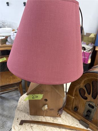 Birdhouse Lamp