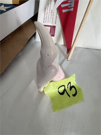 Vintage Hand Carved Bird Figurine