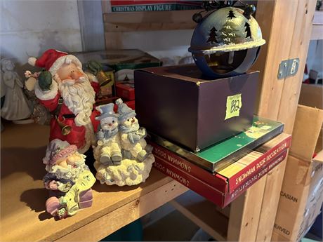 Christmas Decor, Musical Santa