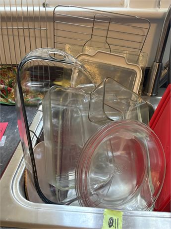 Glass Baking Dishes, Pyrex