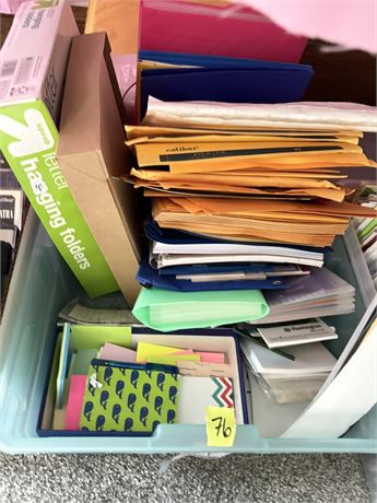 Envelopes, Organizers, Paper