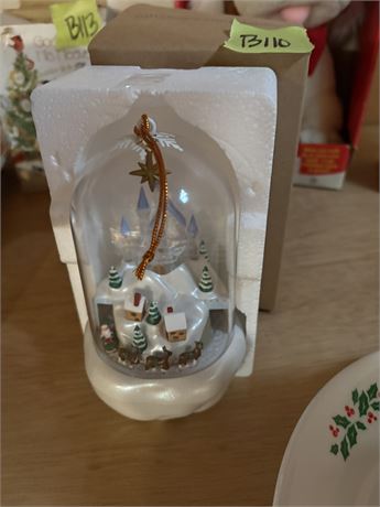 Santa's Magical Castle Ornament