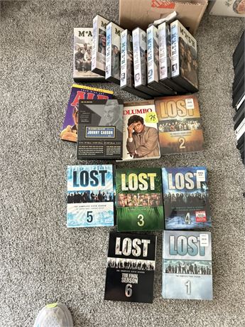 DVD Sets, Mash, Lost