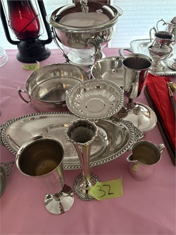 Serving Set, Oneida Silversmiths