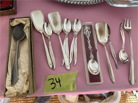 Flatware, Pewter Spoon
