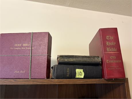 Bibles, Bible Tapes