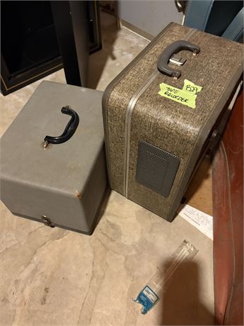 Tape Recorder and Projector