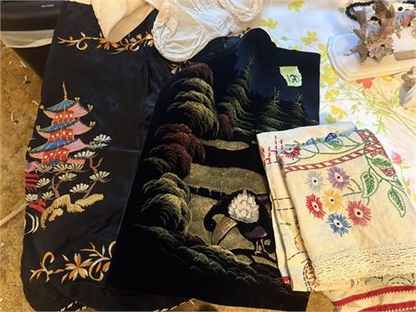 Vintage Fabric, Linens