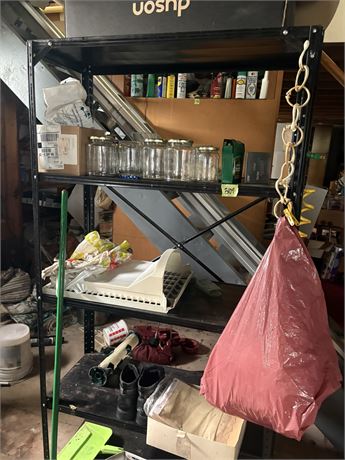 Shelf Lot, Glass Jars
